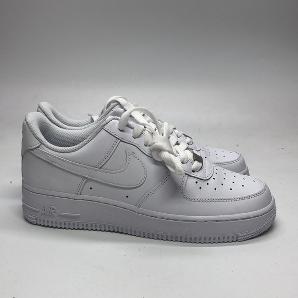 Women’s Air Force 1 ‘07 White DD8959-100 USED Without Box Dirty Laces Size 8 - Picture 2 of 14